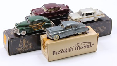 Lot 809 - Brooklin Models 1/43rd scale white metal model...