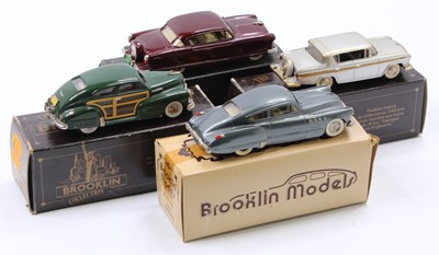 Lot 809 - Brooklin Models 1/43rd scale white metal model...