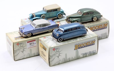 Lot 811 - Brooklin Models 1/43rd scale white metal model...