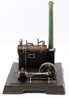Lot 46 - Marklin stationary steam plant comprising of...