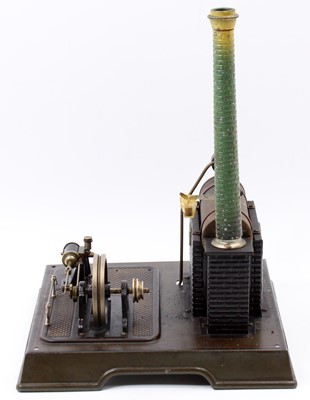 Lot 57 - Marklin stationary steam plant comprising of...