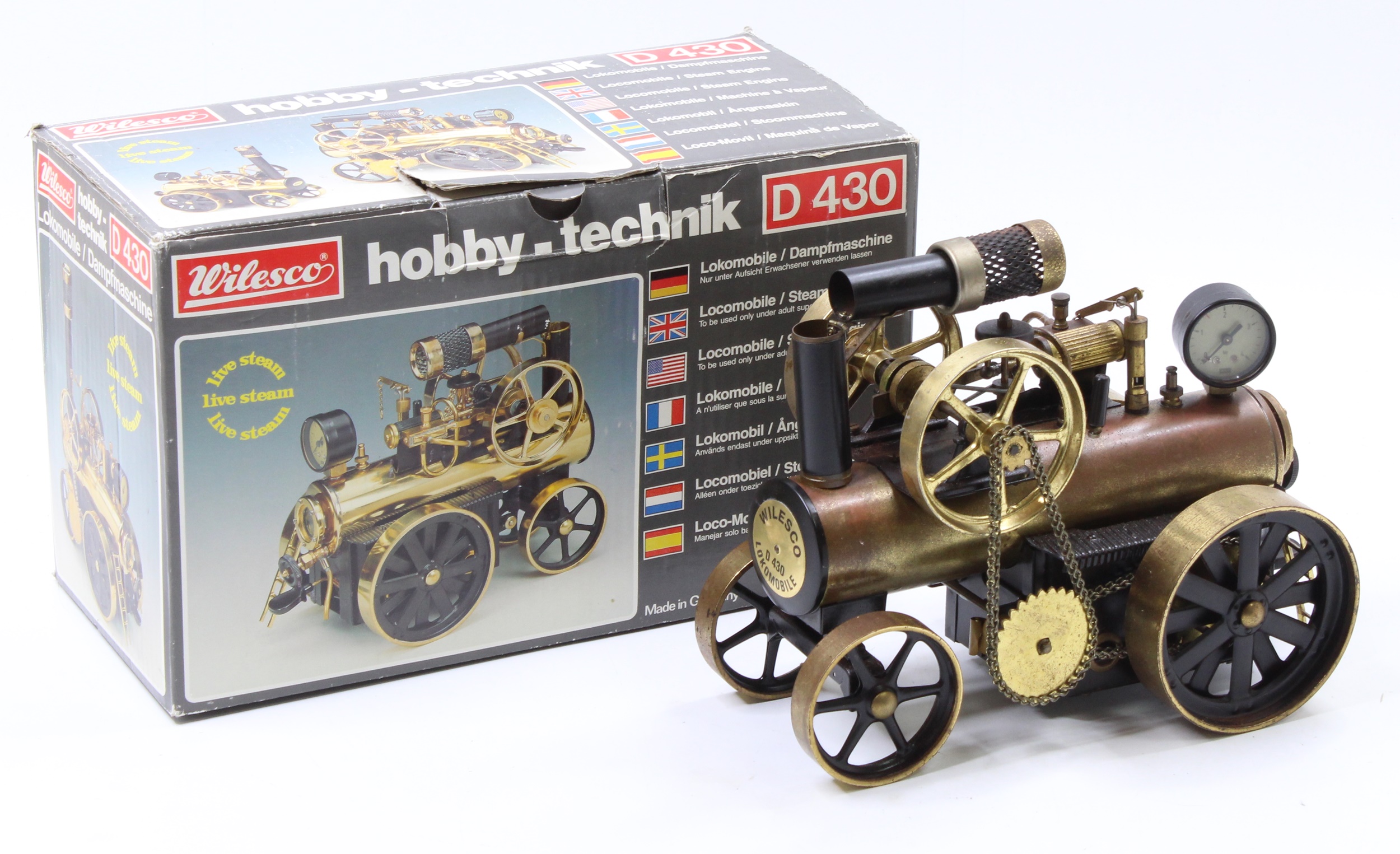 Wilesco D 430 蒸気機関車 Wilesco D 430 蒸気機関車 Wilesco D 430 蒸気機関車