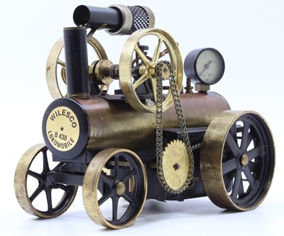 Lot 59 - Wilesco D430 Locomobile Steam Engine, of