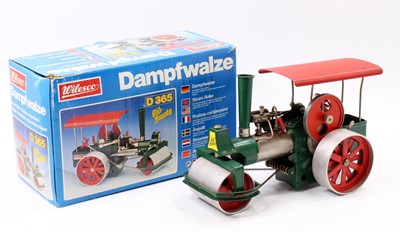Lot 60 - Wilesco D365 Dampfwalze, steam roller 'Old...