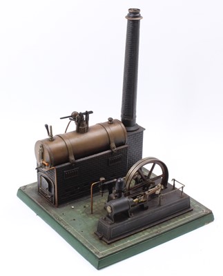 Lot 69 - Bing Circa 1912 stationary large-scale steam...