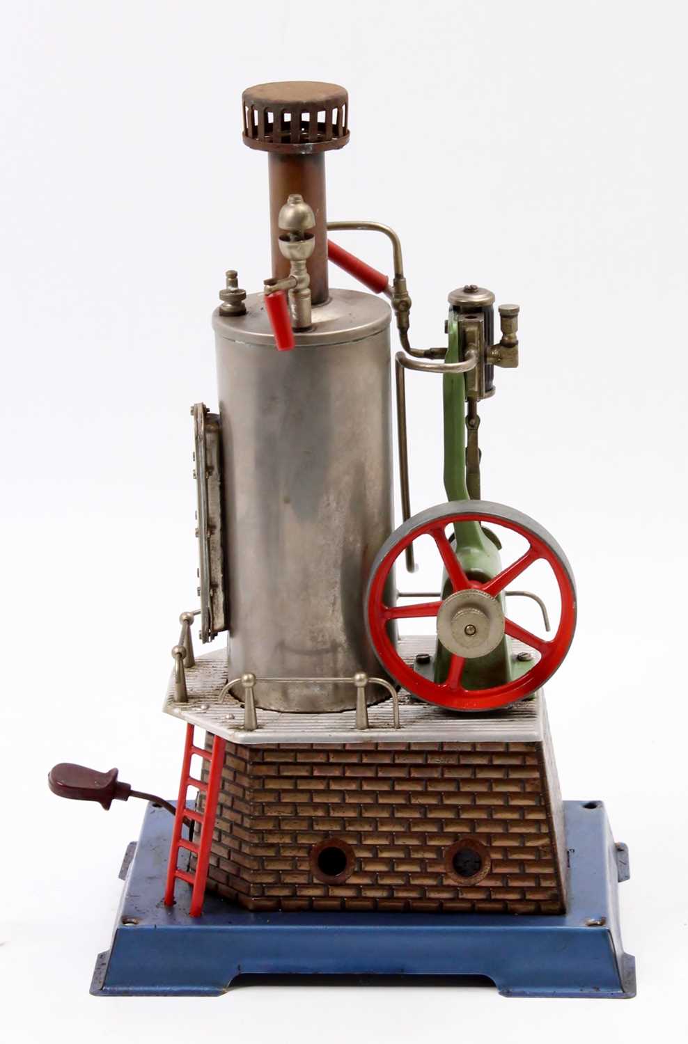 Lot 71 - Wilesco, D455 vertical steam plant with tray...