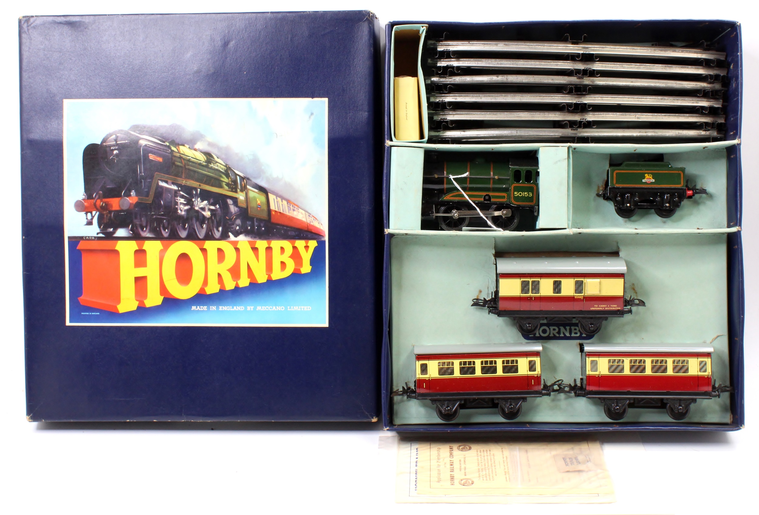 Hornby clockwork store train set value