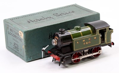 Lot 210 - 1932-6 Hornby EM320, 20v AC, 0-4-0 tin-printed...