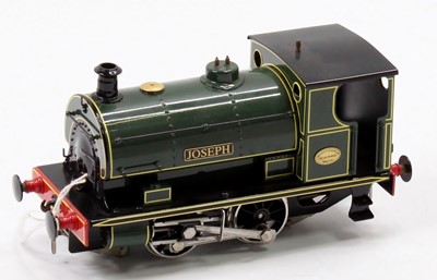 Lot 226 - Bassett-Lowke by Hornby, Peckett 0-4-0 saddle...