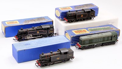 Lot 372 - Four Hornby-Dublo 3-rail locos: L30 Bo-Bo...