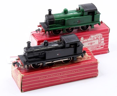 Lot 383 - Two 2-rail Hornby-Dublo 0-6-0 tank locos, both...