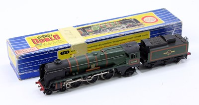 Lot 389 - Hornby Dublo West Country class loco & tender...