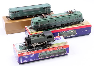 Lot 421 - Three HOrnby-acHO locos: 6372 Co-Co 7121...