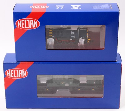 Lot 434 - Two Heljan diesel locos: 29021 class 07 0-6-0...