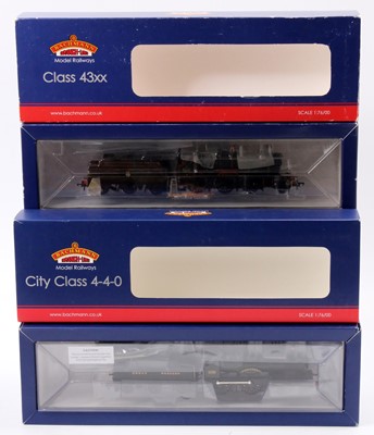 Lot 443 - Two Bachmann Branch-Line 4-4-0 locos & tenders:...