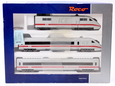 Lot 521 - Roco 63087 DB-AG ICE 3-car electric set, light...