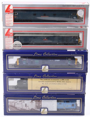 Lot 558 - Five Lima diesel locos: Prototype Deltic in...