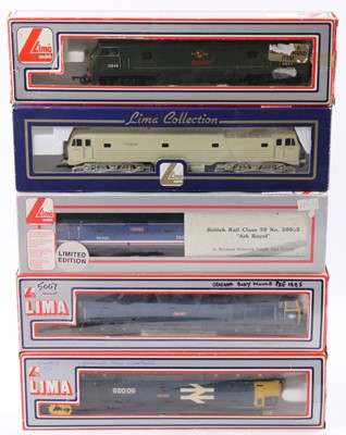 Lot 562 - Five Lima diesel locos: 50007 ‘Hercules’ BR...