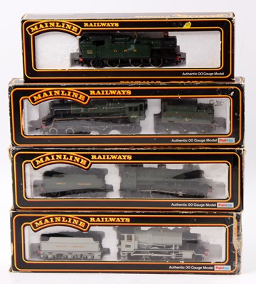 Lot 570 - Four Dapol steam outline locos: GW 2-6-0 9300...