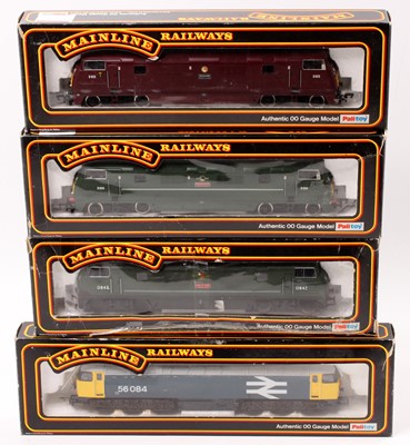 Lot 571 - Four Dapol diesel locos: D824 ‘Highflyer’...