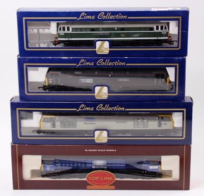 Lot 612 - Four Locos: Hornby R2011A Mainline class 58,...