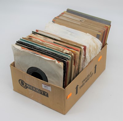 Lot 687 - A collection of assorted 12" singles, to...