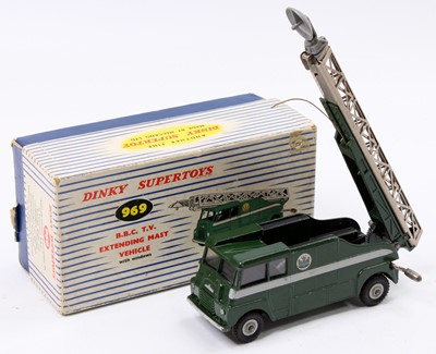 Lot 1082 - Dinky Toys No. 969 BBC T.V Extending Mast...