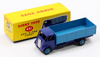 Lot 1080 - Dinky Toys No. 431 Guy 4 Ton Lorry in mid and...