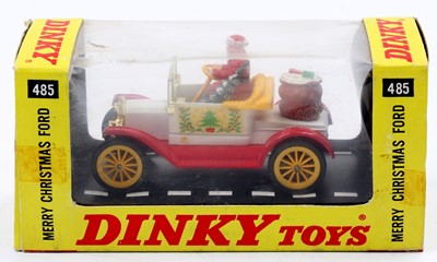 Lot 1094 - Dinky Toys No. 485 Merry Christmas Ford, white...