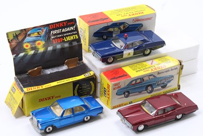 Lot 1144 - Dinky Toys boxed model group of 3 comprising...