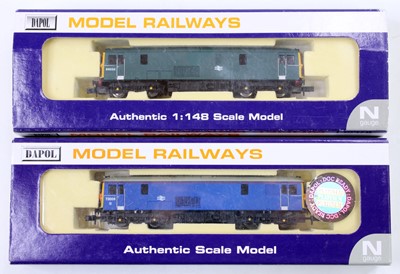 Lot 660 - Dapol N Gauge Boxed Locomotive Group, 2...