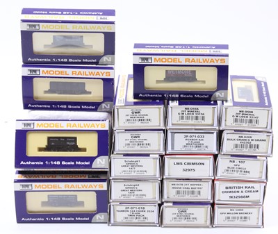 Lot 675 - Dapol N Gauge Rolling Stock Group, 20 examples,...