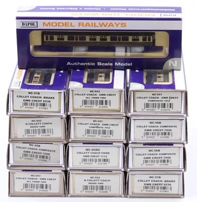 Lot 566 - Dapol N Gauge Collet Great Western Railway...