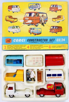 Lot 1226 - Corgi Toys Constructor gift set 24, comprising...