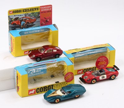 Lot 1293 - Corgi Toys boxed model group of 3 comprising...