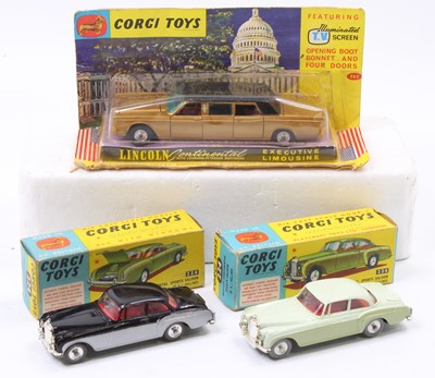 Lot 1313 - Corgi Toys boxed model group of 3 comprising...