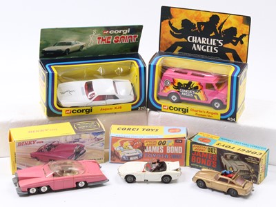 Lot 1326 - A collection of Corgi Toys and Dinky Toys TV...