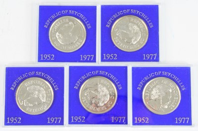 Lot 2079 - Republic of Sechelles, a collection of five...