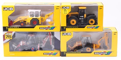 Lot 1644 - Britains JCB Tractor and Construction Vehicle...