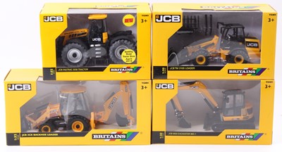 Lot 1601 - Britains JCB Farming and Construction Tractor...