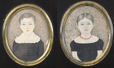 Lot 4270 - Mid-19th century English school - Pair;...