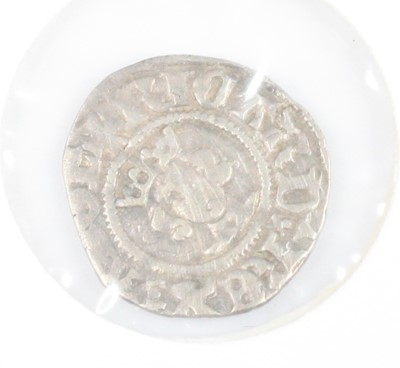 Lot 2112 - England, Richard II (1377-1399), half penny,...