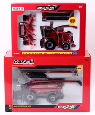 Lot 1613 - Britains 1/32nd scale boxed CASE Combine and...