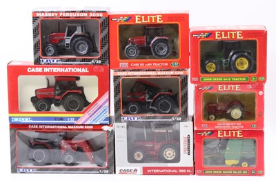 Lot 1620 - Collection of 9 Britains and ERTL 1/32nd scale...