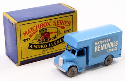 Lot 1429 - Matchbox Lesney No. 17 Bedford Removals Van in...