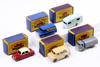 Lot 1438 - Matchbox Lesney boxed model group of 5...