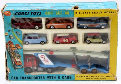 Lot 1227 - Corgi Toys Gift Set 48 Ford Carrimore Car...