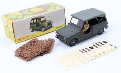 Lot 1037 - French Dinky Toys No. 800 Renault 4x4 Sinpar...