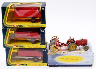 Lot 1651 - A collection of Dinky and Corgi toys related...