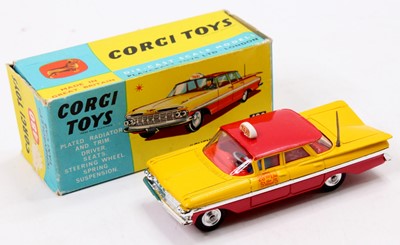 Lot 1262 - Corgi Toys No. 480 Chevrolet Taxi Cab...